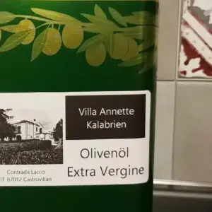 Olivenöl Extra Vergine Villa Annette im Kanister